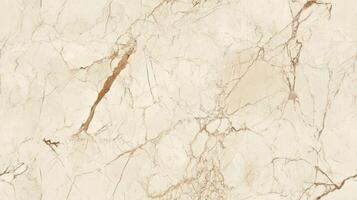 A close-up top view of beige marble with subtle brown veining, creating a warm and neutral floor texture photo