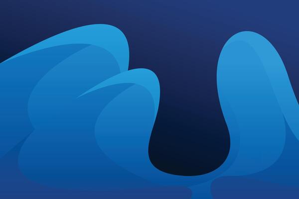 wave gradient background