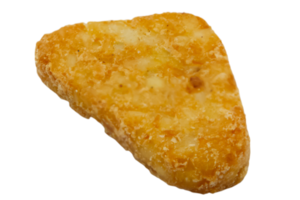Crispy Hash Browns isolated on white background, Crispy Hash Browns on white With clipping path png
