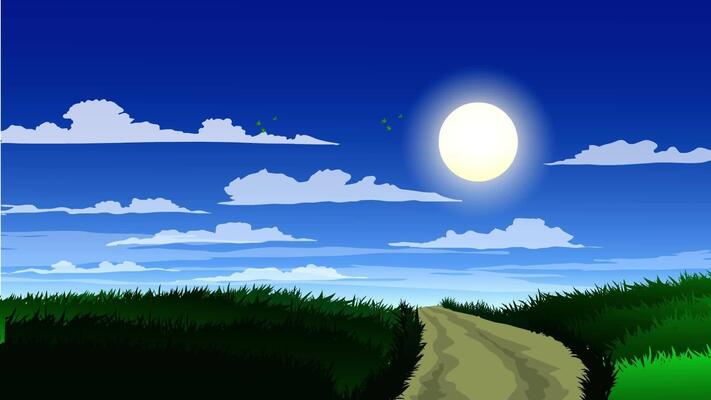 Day And Night Animation Stock Video Footage for Free Download