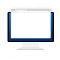 Browser window illustration. Browser or web browser in flat style. Window concept internet browser. png