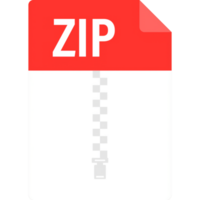 Zip file. Icon for web background design. Email sign. Technology illustration. Technology background. png