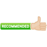 Recommend flat icon on white background. Green label recommended png