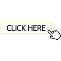 ícone com amarelo clique aqui botão em branco fundo para rede marketing Projeto. plano dignar-se. social meios de comunicação elemento. ilustração png