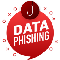 Data fishing, hacker attack. Computer hack concept. Cyber security concept. Message icon png