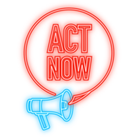 Neon Icon. Red button on white backdrop. Call business icon. web button. illustration png