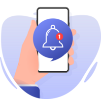 Email message smartphone. Message notification png