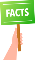 Facts vs myths, fact-checking. Check mark. Fake news. Rumors comparing with true information. Facts vs myths label. png