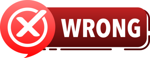 Right wrong label, sign. Check mark icon. png