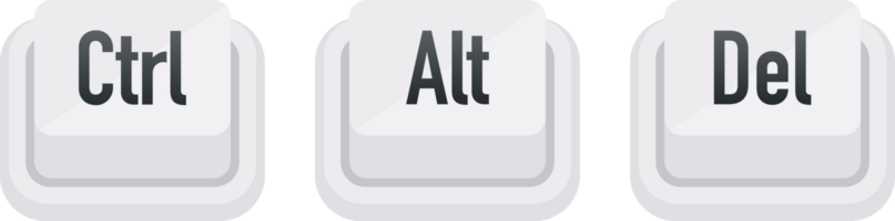 Ctrl alt del shortcut keys. Keyboard keys png