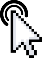 Computer mouse click cursor. Click arrow. Pointer cursor png