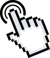 computador rato clique cursor. clique seta. ponteiro cursor png