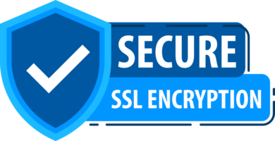 Secure connection. SSL shield protected. https certificate privacy icon. Ssl safe png