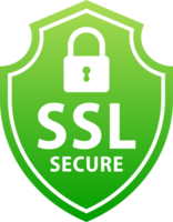 Secure connection. SSL shield protected. https certificate privacy icon. Ssl safe png