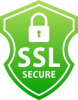 Secure connection. SSL shield protected. https certificate privacy icon. Ssl safe png