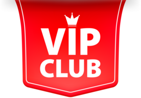 Vibrant red banner with copy space on isolated white background png