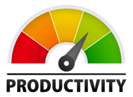 Productivity level meter. Tracking and Improving Your Efficiency for Maximum Results png