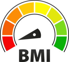 BMI or Body Mass Index level. Understanding and Managing Your Body Mass Index for Better Health and Fitness png