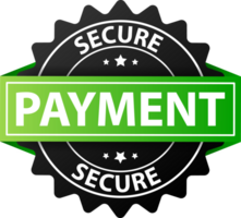 Secure payment label. Maximum security and reliability when paying online png