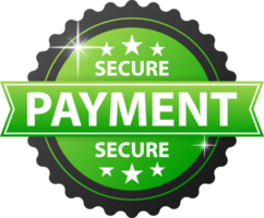 Secure payment label. Maximum security and reliability when paying online png