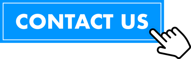 Set of Contact us button. Hand pointer clicking. Contact us web buttons png