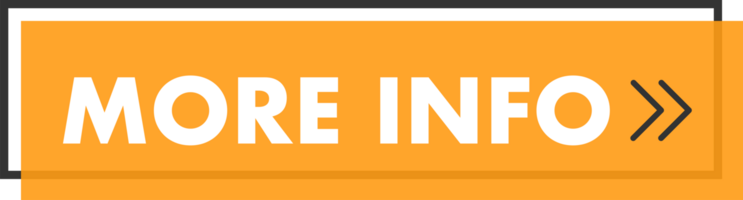 Set of more info button. Hand pointer clicking. More info web buttons png