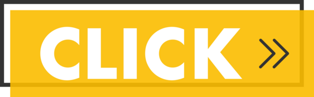 Set of Click button. Hand pointer clicking. Click web buttons png