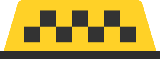 Set Taxi map pointer, Car and Car Roof Sign. Taxi service png