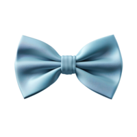 Blue bow tie isolated on transparent background png