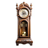 Grandfather Clock isolated on transparent background png