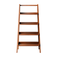 Ladder Shelf isolated on transparent background png