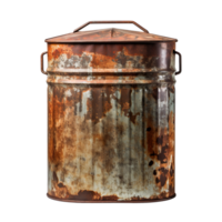 alt Müll können isoliert auf transparent Hintergrund png