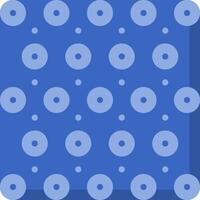 Blue and white dots on a square background vector