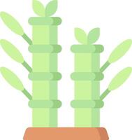 bamboo illustration design.eps vector