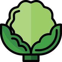 Cabbage icon illustration design vector