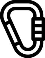 A black and white icon of a carabine vector