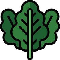 A green leaf icon on a white background vector