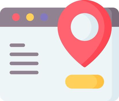 How to add a map pin to your website vector