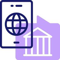 Mobile banking and mobile payments vector