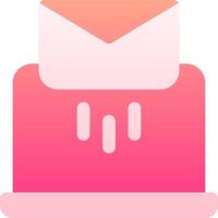 Email icon with envelope vector