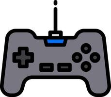 A game controller icon on a white background vector