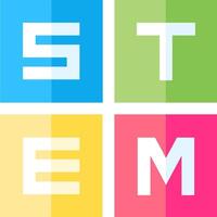 Stem education app for kids vector