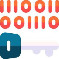 A key with the word 100 on it vector
