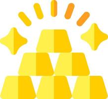 A pile of yellow cubes with a star in the middle vector