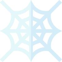 A spider web with a blue background vector