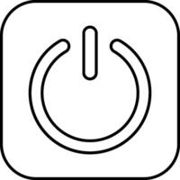 Power button icon illustration vector