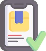 Mobile app icon vector