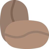 Coffee beans icon vector