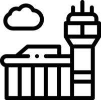 Airport icon illustration vector