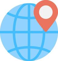 Map pin icon vector
